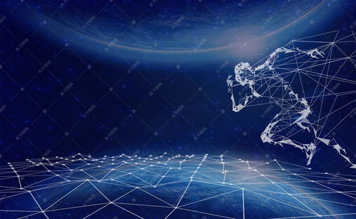 科技背景下奔跑的人背景圖片免費下載 探索千庫網的資源寶藏